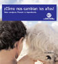Portada del folleto �C�mo nos cambian los a�os!